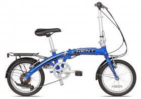 Kent 16" CRZ Aluminum Folding Commuter Bike, Blue