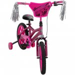 Huffy 16" Flashfire Girls' Bike for Kids, Purple