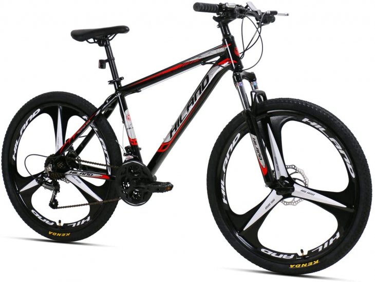 red 26 inch mountain bike