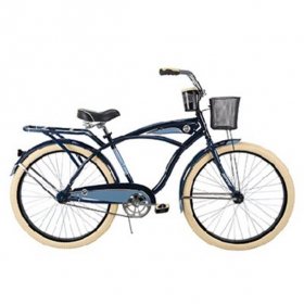 Huffy Bicycles 253943 26 in. Mens Deluxe Cruiser Bicycle