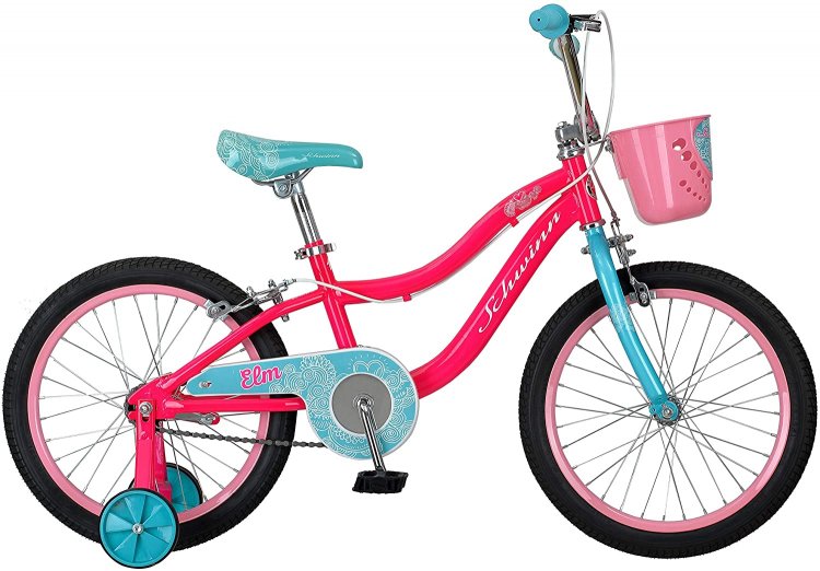 Schwinn Elm Girls Bike for Toddlers and Kids 18\'\' Pink