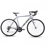 Hiland Road Bike 700C Racing Bicycle with Shimano 14 Speeds Silver