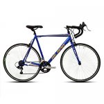 Hiland Road Bike 700C City Commuter Bicycle with 14 Speeds Drivetrain Blue 50cm Frame