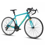 Hiland Road Bike 700c Racing Bike 21 Speeds Cyan