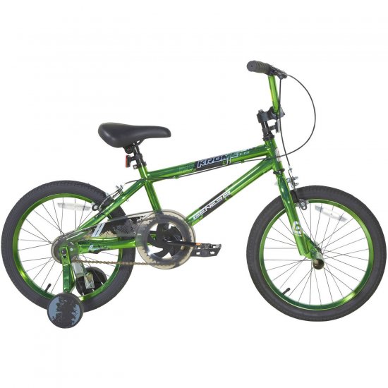 Genesis 18\" Krome 1.8 Boys Bike, Chrome Green