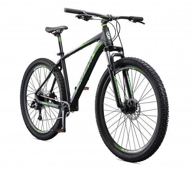 29\" Men\'s Schwinn Boundary Mountain Bike, Black/Green
