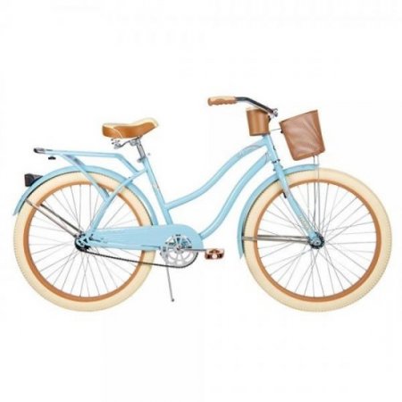 26 Huffy Nel Lusso Women's Cruiser Bike, Gloss Blue .