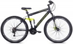 Genesis 29" Incline Men's Mountain Bike, Black/Yellow