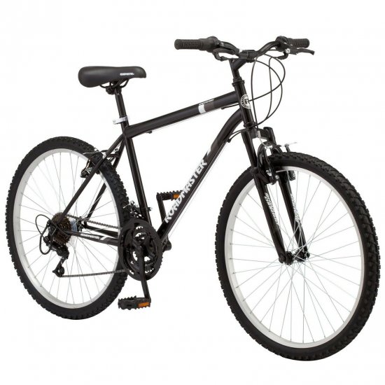 Roadmaster Granite Peak Men\'s Mountain Bike, 26-inch wheels, black New arrival