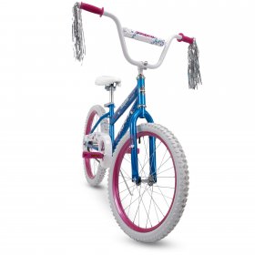 Huffy EZ Build Sea Star Girls' Bike, 20-Inch, Pink and Blue