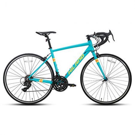 Hiland Road Bike 700c Racing Bike 21 Speeds Cyan