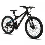 Hiland 26 Inch Mountain Bike Aluminum Frame 21 Speed MTB Bicycle with Suspension Fork