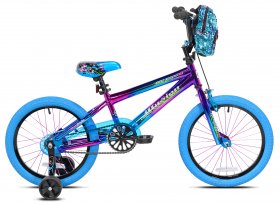 Genesis 18 In. Illusion Girl's Bike, Blue/Purple