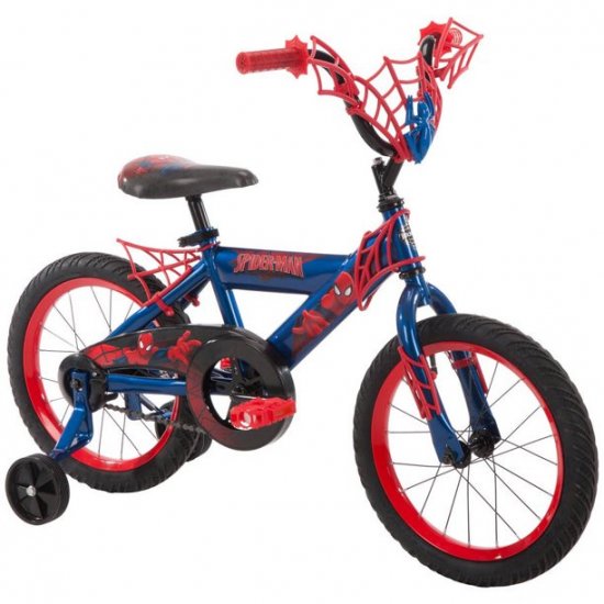Marvel Ultimate Spider-Man 16\" Boys\' Red Bike by Huffy