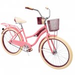 Huffy 24" Nel Lusso Girls' Cruiser Bike, Pink Blush Powder