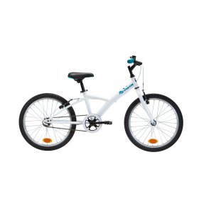 Decathlon - Btwin Hybrid Bike 100, 20", White, Kids