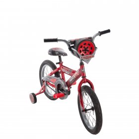EZ Build Kids Red 16" Disney Pixar Lightning McQueen Learning Bike w/Sounds NEW