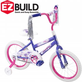 Huffy 16" Sea Star EZ Build Kids Bike for Girls', Purple