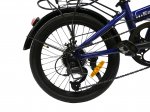 Origami Eagle 8-speed folding bicycle in Blue