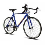 Hiland Road Bike 700C City Commuter Bicycle with 14 Speeds Drivetrain Blue 54cm Frame